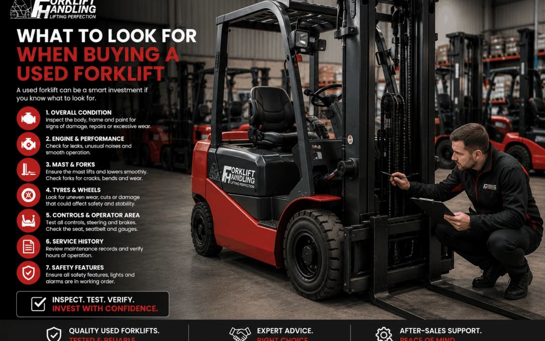 What to Look for When Buying a Used Forklift
